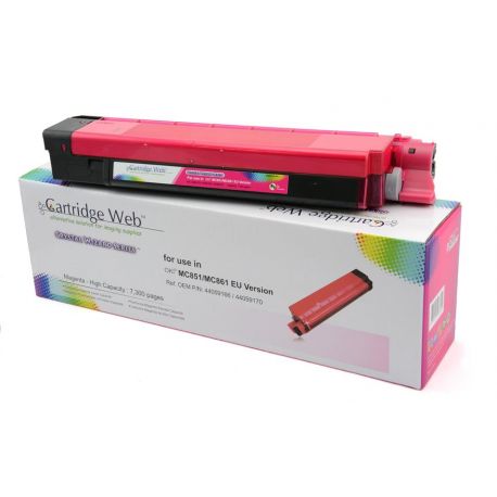 Toner Cartridge Web Magenta Oki MC851 zamiennik 44059166 