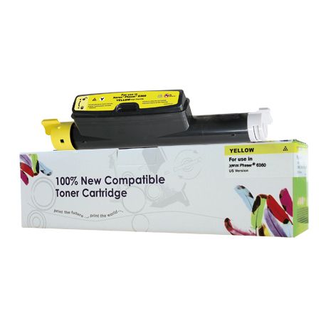 Toner Cartridge Web Yellow Xerox 6360 zamiennik 106R01220 