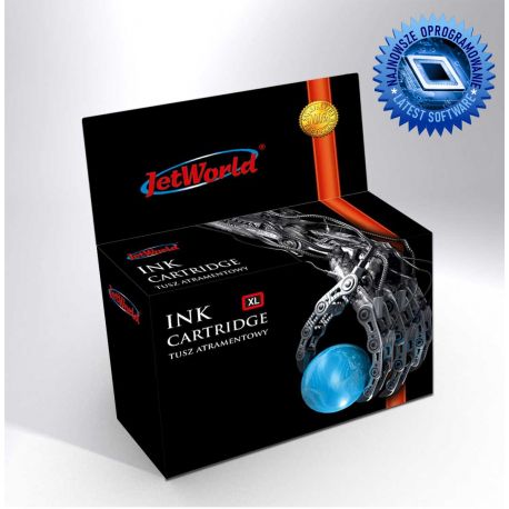 Tusz JetWorld  Cyan HP 903XL zamiennik refabrykowany T6M03AE (anti upgrade) 