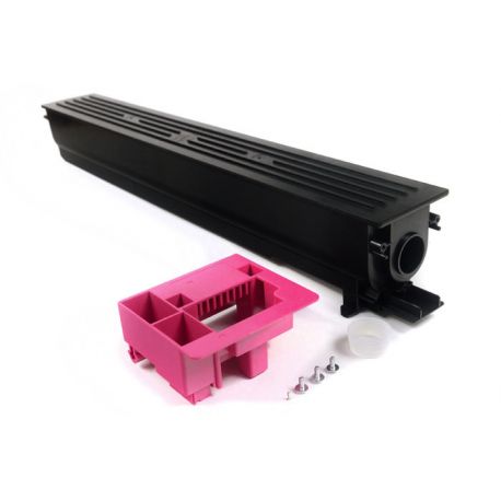 Pusta kaseta Konica Minolta Bizhub TN611M, TN613M Magenta 100% nowa (wystarczy wsypać proszek i założyć odpowiedni chip) 