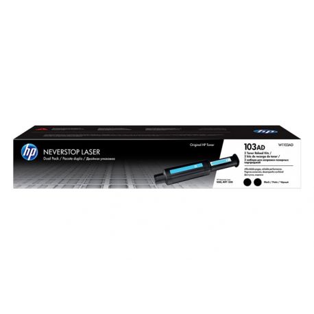 Oryginalny Toner Czarny HP Neverstop Laser 1000, 1200 MFP (103AD W1103AD) (DWUPAK) 