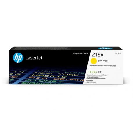 Oryginalny Toner Yellow HP Color LaserJet Pro 3202, 3302 (219A W2192A) 