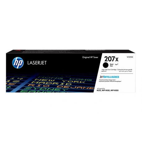Oryginalny Toner Black HP Color LaserJet Pro M255, MFP M282, MFP M283, M283 (207X W2210X) 