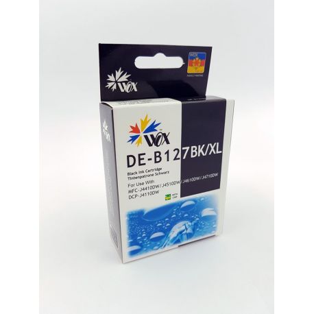 Tusz Wox  Black Brother LC 127BK XL zamiennik LC127XLBk 