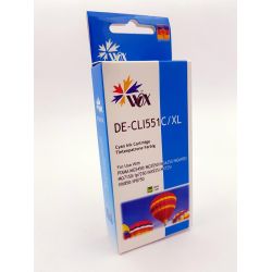 Tusz Wox Cyan CANON CLI 551C zamiennik CLI551C (6509B001 )