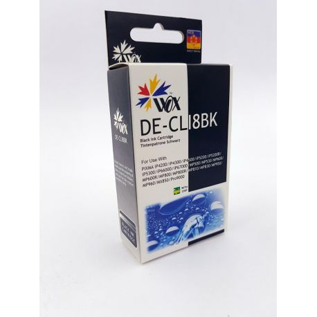 Tusz Wox Black Canon CLI 8BK zamiennik CLI8BK 