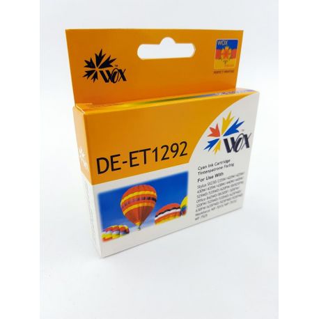 Tusz Wox Cyan EPSON T1292 zamiennik C13T12924010 