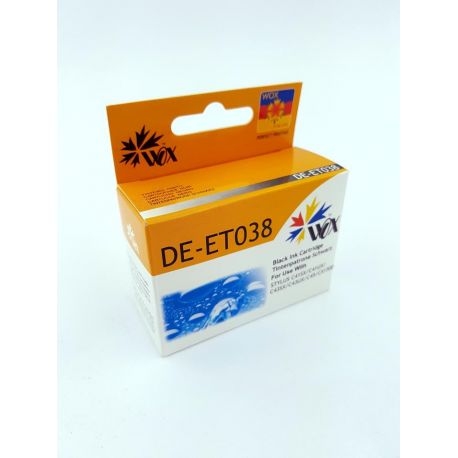 Tusz Wox Czarny EPSON T038 zamiennik C13T03814A10 
