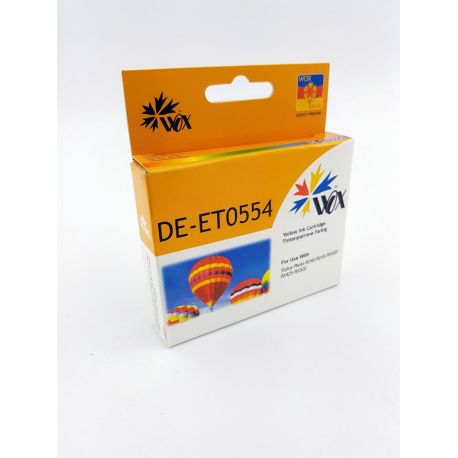 Tusz Wox Yellow EPSON T0554 zamiennik C13T05534010 