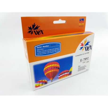 Tusz Wox Cyan Epson T7892 zamiennik C13T789240 