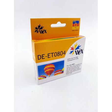 Tusz Wox Yellow EPSON T0804 zamiennik C13T08044010 