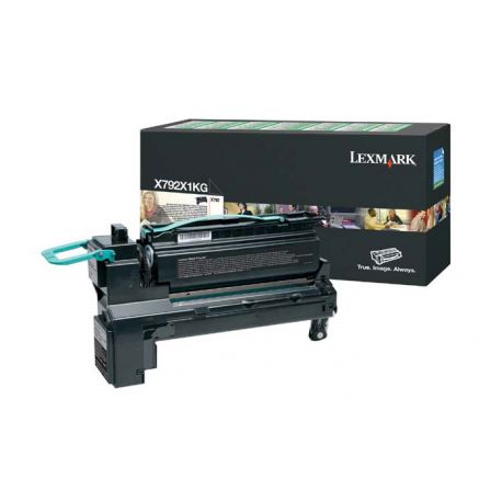 Oryginalny Toner Black Lexmark X792 (X792X1KG) 