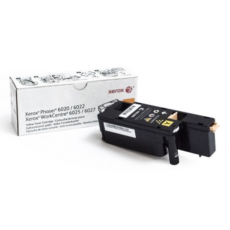 Oryginalny Toner Yellow Xerox 6020, 6022, 6025, 6027 (106R02762) 