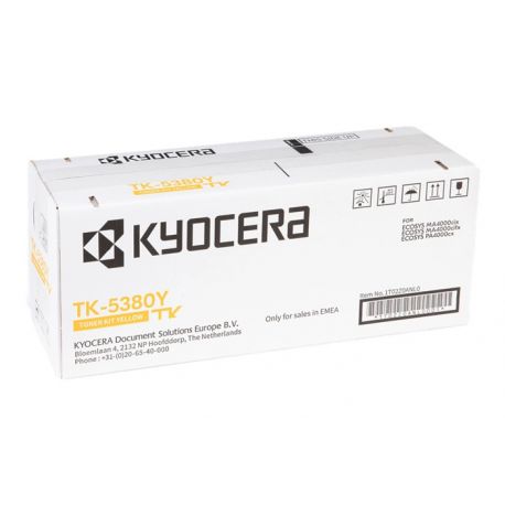 Oryginalny Toner Yellow Kyocera MA4000, PA4000 (TK5380Y, TK-5380Y, 1T02Z0ANL0) 