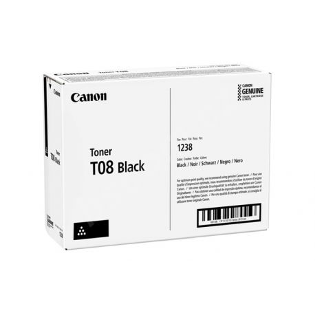 Oryginalny Toner Czarny Canon X1238 (T08, 3010C006) 