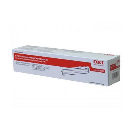 Oryginalny Toner Czarny OKI B410, B430, B440, MB460, MB470, MB480 43979102 