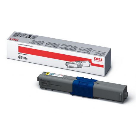 Oryginalny Toner Yellow OKI C310, C330, C331, C510, C511, C530, C531, MC351, MC352, MC361, MC362, MC561, MC562 (44469704) 