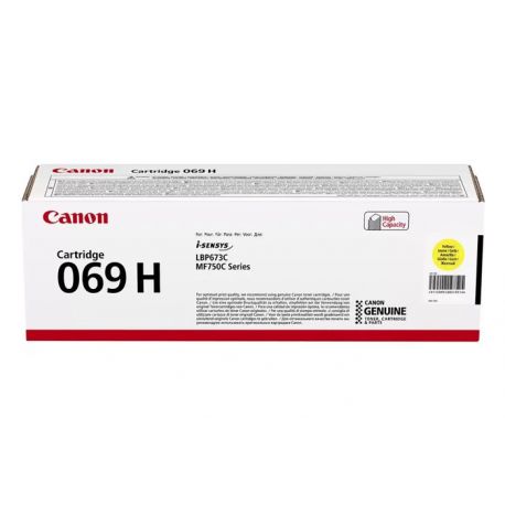 Oryginalny Toner Yellow  Canon i-SENSYS MF752, MF754, LBP673 (CRG069H, CRG-069H, 5095C002) 