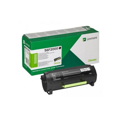 Oryginalny Toner Czarny Lexmark MS321, MS421, MS521, MS621, MS622, MX321, MX421, MX521, MX522, MX622 (56F2000) 