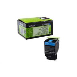 Oryginalny Toner Cyan Lexmark CS310, CS410, CS510 (70C2HCE) 