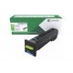 Oryginalny Toner Cyan Lexmark CS820, CX820, CX825, CX860 (72K10C0) 