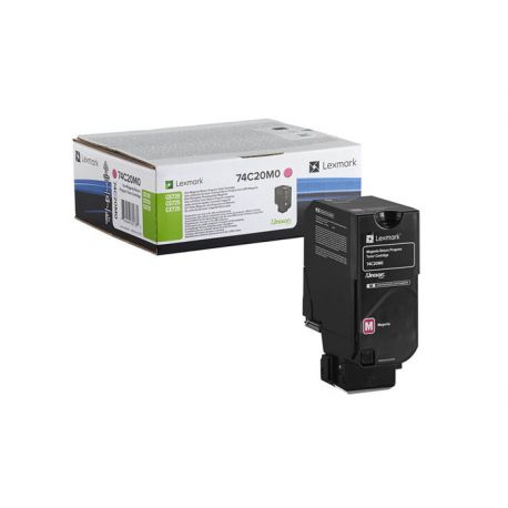 Oryginalny Toner Magenta Lexmark CS720, CS725, CX725 (74C20M0) 