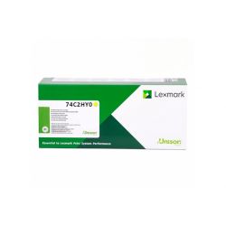 Oryginalny Toner Yellow Lexmark CS725 (74C2HY0) 