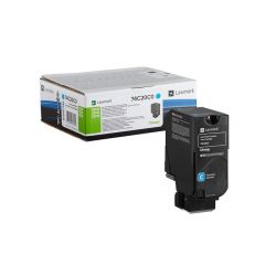 Oryginalny Toner Cyan Lexmark CS720, CS725, CX725 (74C2SC0) 