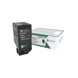Oryginalny Toner Cyan Lexmark CS727, CS728, CX727 (75B20C0) 
