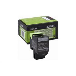 Oryginalny Toner Black Lexmark CX310, CX410, CX510 (80C2SK0) 