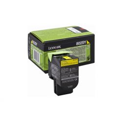 Oryginalny Toner Yellow Lexmark CX310, CX410, CX510 (80C2SY0) 