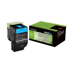 Oryginalny Toner Cyan Lexmark CX510 (80C2XC0) 