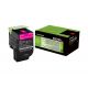 Oryginalny Toner Magenta Lexmark CX510 (80C2XM0) 