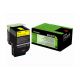 Oryginalny Toner Yellow Lexmark CX510 (80C2XYE) 