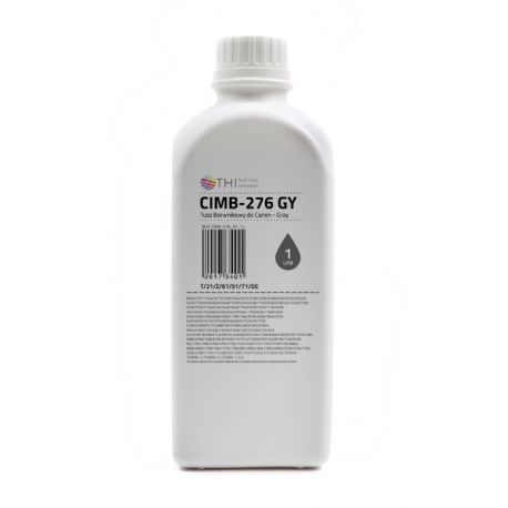 PRODUKT NA ZAMÓWIENIE, MOQ: 80SZT ŁĄCZNIE WSZYSTKICH KOLORÓW. Butelka Gray Canon 1L Tusz Barwnikowy (Dye) INK-MATE CIMB276 