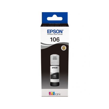 Oryginalny Tusz w butelce Photo Black Epson 106 (T00R1, C13T00R140) 
