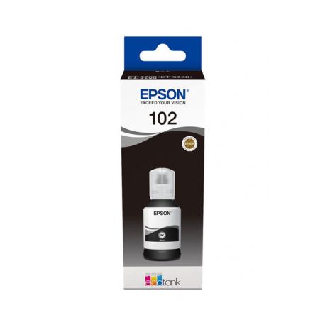 Oryginalny Tusz w butelce Black Epson 102 (T03R1, C13T03R140) 