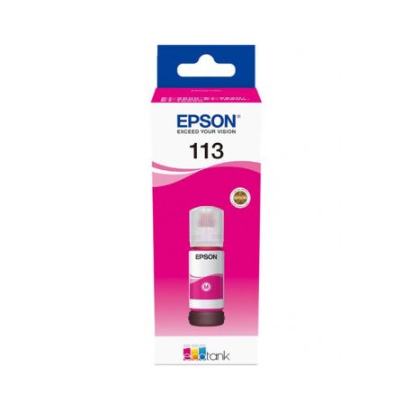 Oryginalny Tusz w butelce Magenta Epson 113 (T06B3, C13T06B340) 