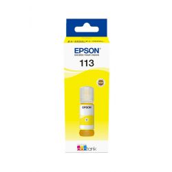 Oryginalny Tusz w butelce Yellow Epson 113 (T06B4, C13T06B440) 