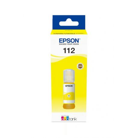 Oryginalny Tusz w butelce Yellow Epson 112 (T06C4, C13T06C44A 