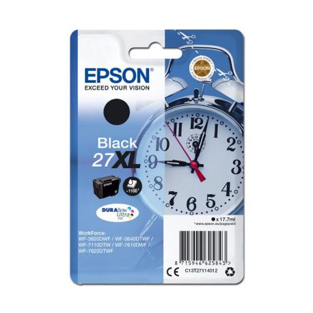 Oryginalny Tusz Black Epson 27XL (T2711, C13T27114012) 