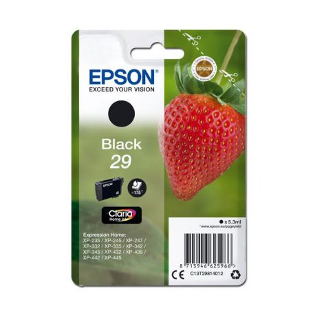 Oryginalny Tusz Black Epson 29 (T2981, C13T29814012) 