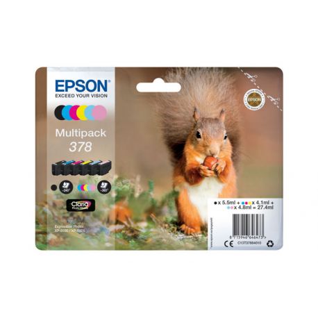 Oryginalny Tusz CMYK Epson 378 (T3788, C13T37884010) 