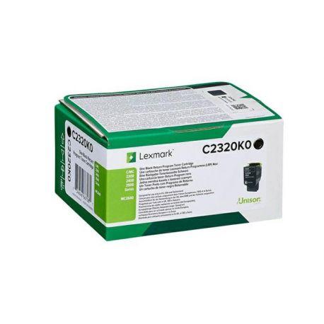 Oryginalny Toner Black Lexmark C2325 (C2320K0) 