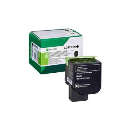 Oryginalny Toner Black Lexmark C2325 (C232HK0) 