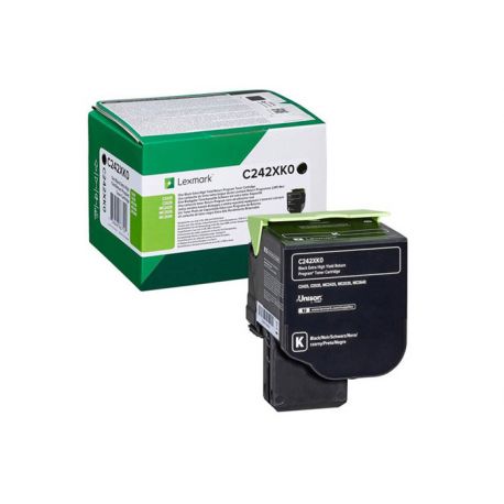 Oryginalny Toner Black Lexmark C2425 (C242XK0) 