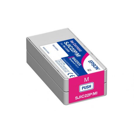 Oryginalny Tusz Magenta Epson SJIC22PM, SJI-C22PM, SJIC-22PM (C33S020603) 