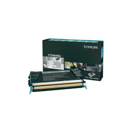 Oryginalny Toner Black Lexmark C734, C736, X734, X736, X738 (C734A1KG) 