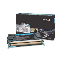 Oryginalny Toner Cyan Lexmark C748 (C748H1CG) 