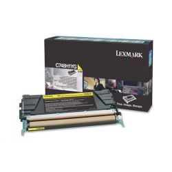 Oryginalny Toner Yellow Lexmark C748 (C748H1YG) 